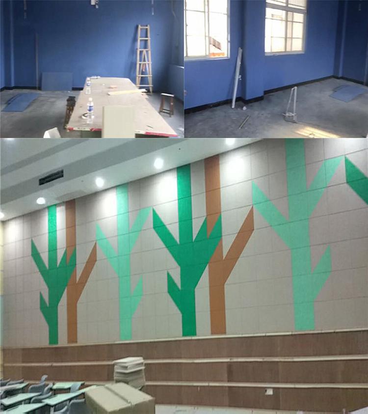 河南新鄉教室聚酯纖維吸音板聲學工程 河南新鄉教室聚酯纖維吸音板聲學工程