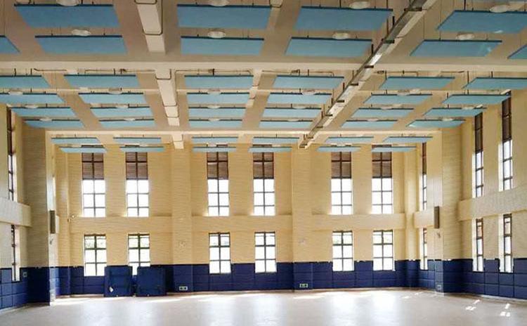 廣東揭陽學(xué)校體育館墻面木質(zhì)吸音板聲學(xué)工程 廣東揭陽學(xué)校體育館墻面木質(zhì)吸音板聲學(xué)工程