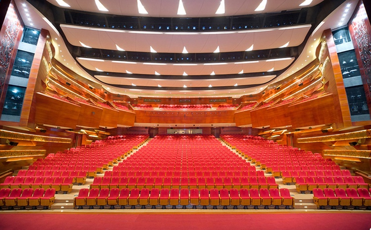 四川廣安音樂廳防火吸音板聲學工程-1 四川廣安音樂廳防火吸音板聲學工程-1