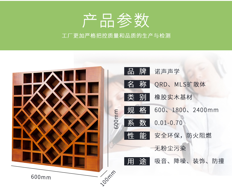 擴散體吸音板參數 擴散體吸音板參數